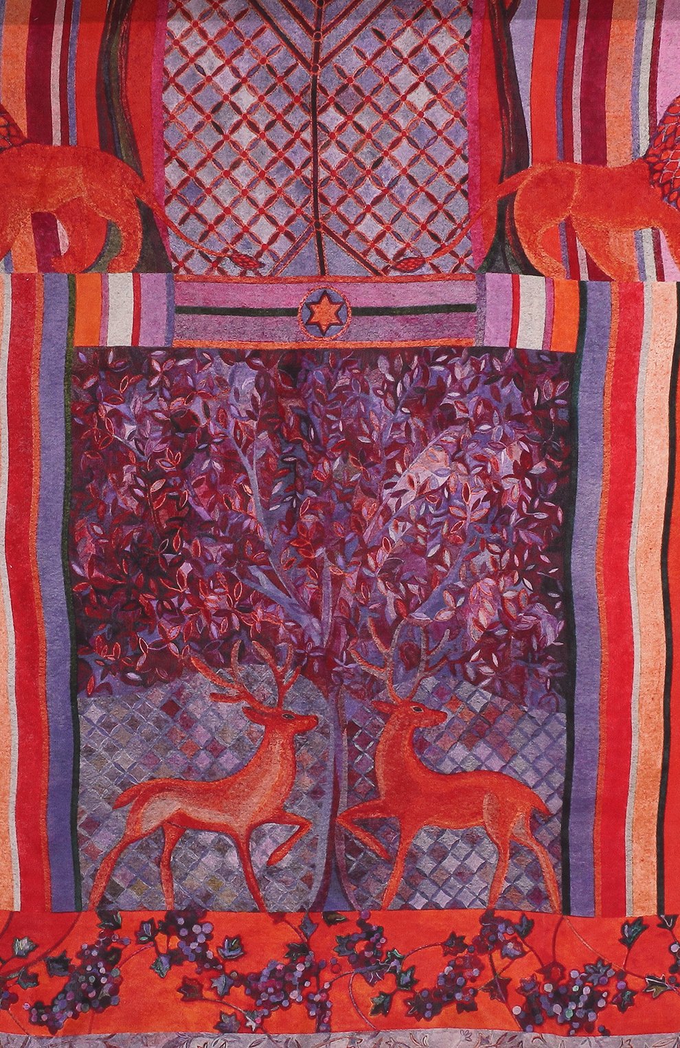 Шелковый платок сефарды GOURJI, арт. T24SEF7R, фото 5