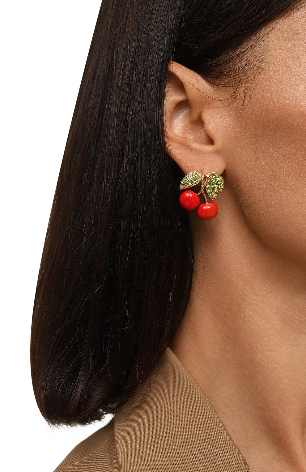 Серьги CRYSTAL HAZE, арт. P0P THE CHERRY EARRINGS, фото 2