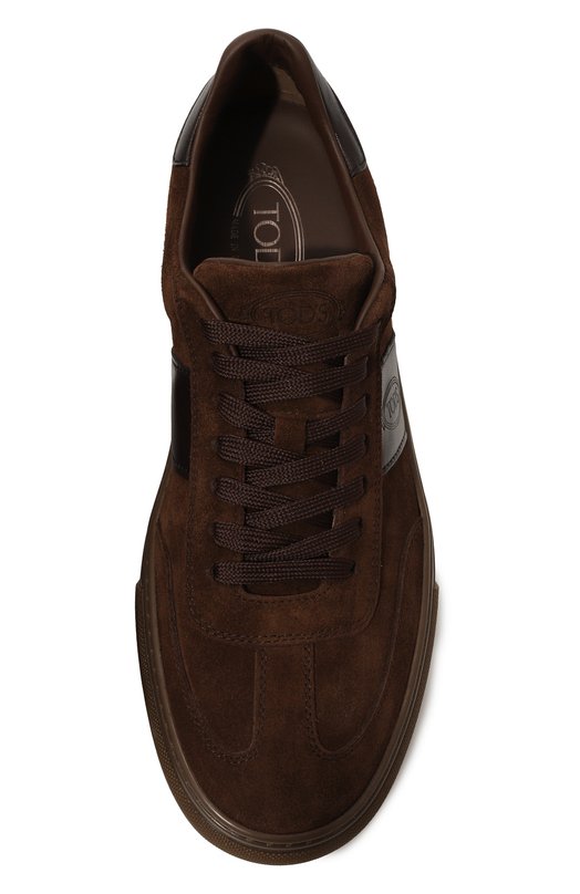 Замшевые кеды Tod’s XXM03E0GC50/MJH Коричневый  XXM03E0GC50/MJH Фото 6