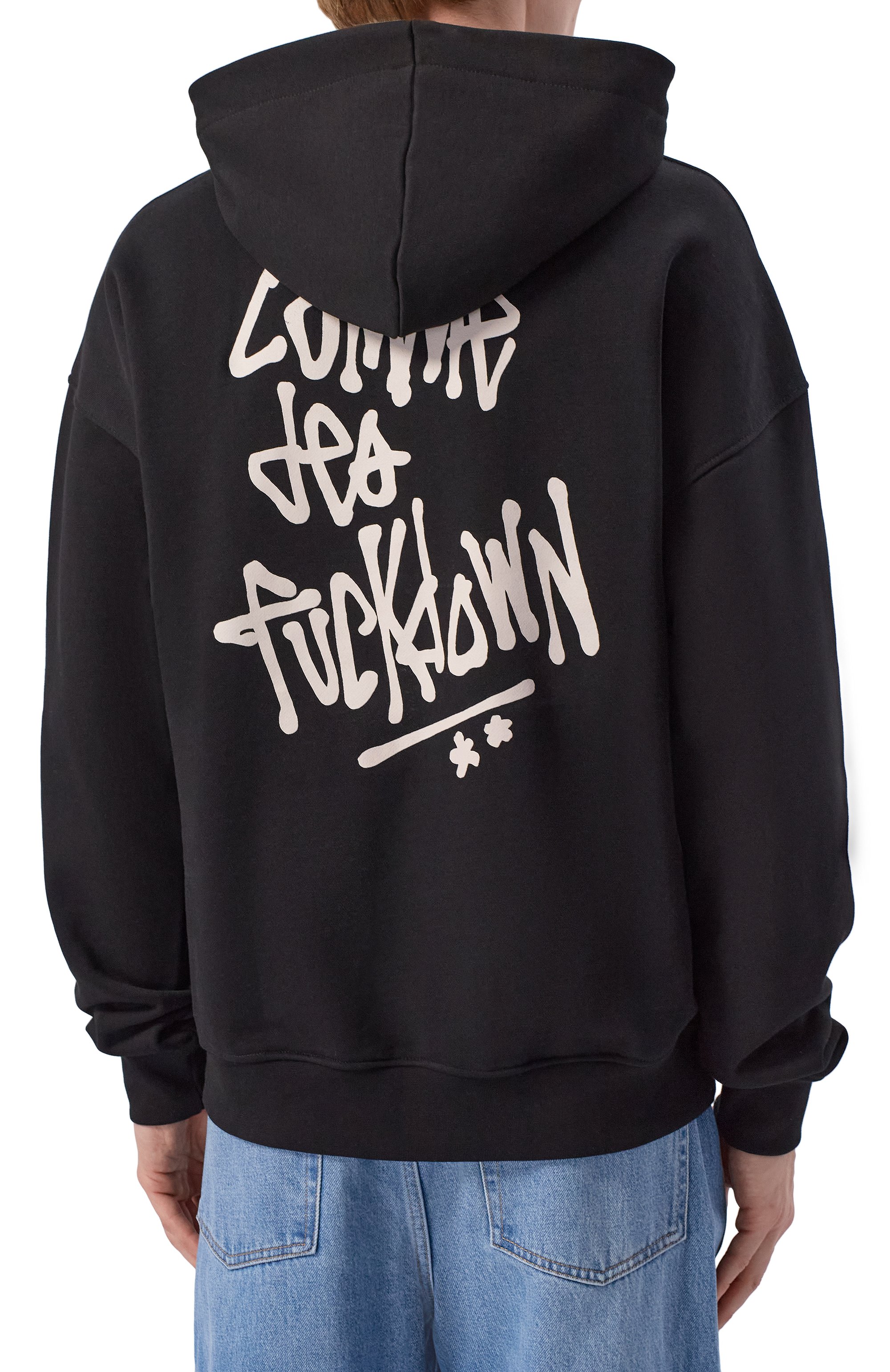 Хлопковое худи COMME DES FUCKDOWN, арт. CFABM01933, фото 4