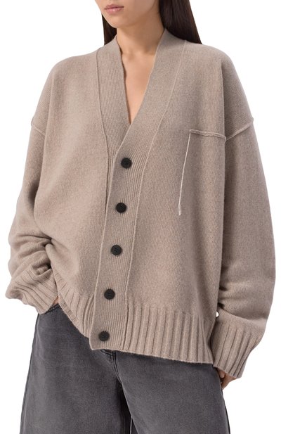 Кардиган из кашемира и шерсти ISABEL BENENATO, арт. UK23F25, фото 3