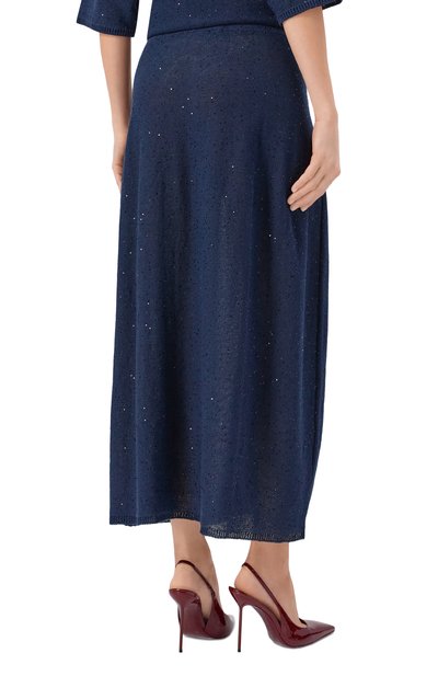 Юбка изо льна и хлопка ANTONELLI FIRENZE, арт. 41775Q/01625, фото 4