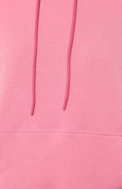 Хлопковое худи MSGM светло-розового цвета по цене 21550 руб., арт. 3442MDM535/237000, фото 5 Хлопковое худи MSGM, арт. 3442MDM535/237000, фото 5