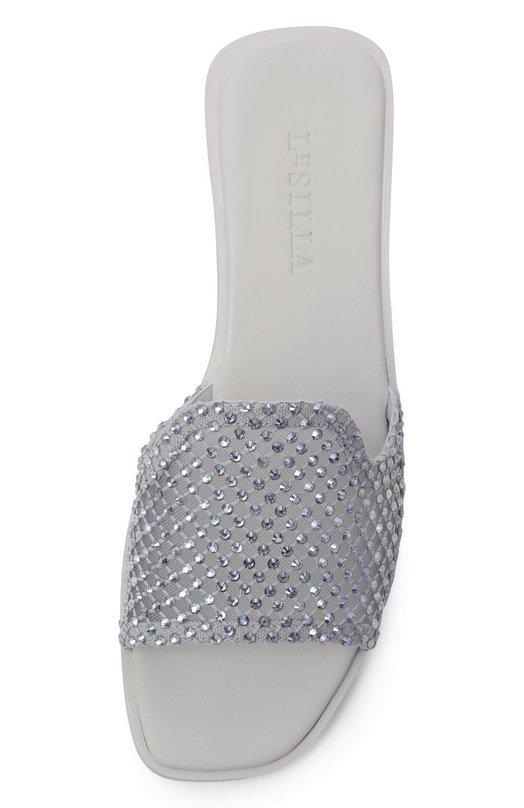 Текстильные шлепанцы Gilda Le Silla 4697F020MCPPSTV Серый  4697F020MCPPSTV Фото 6