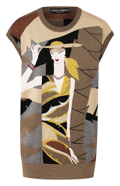 Женский шерстяной жилет DOLCE & GABBANA, арт. FX600T/JAMJ4