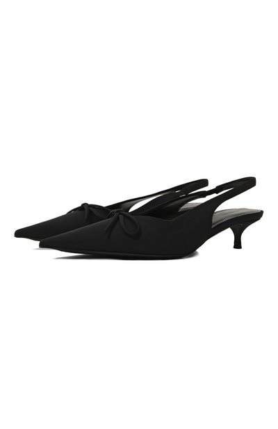 Женские текстильные туфли knife bow 40 BALENCIAGA, арт. 782551/W2ES0