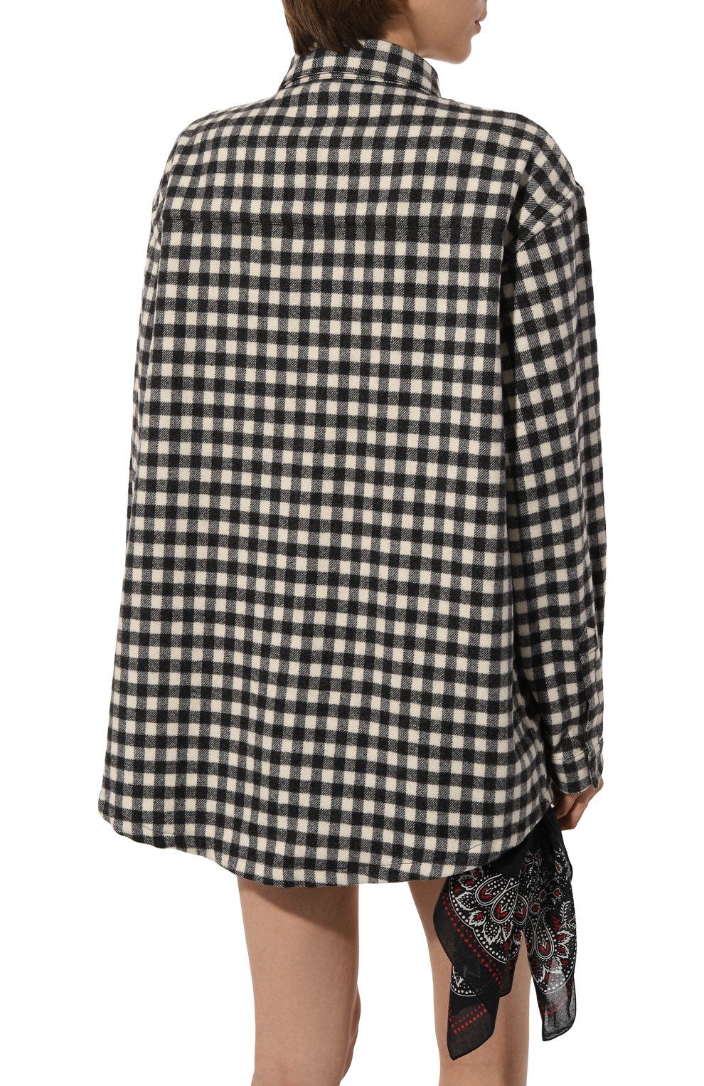 Рубашка из шерсти и кашемира DESTIN, арт. NIK0LE PEN, фото 4