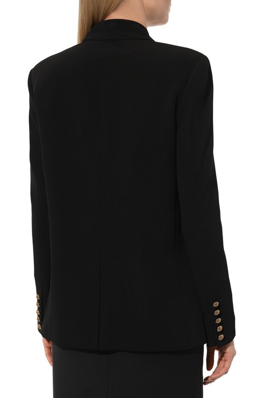 Жакет из вискозы Balmain UF17112V089 Чёрный  UF17112V089 Фото 4