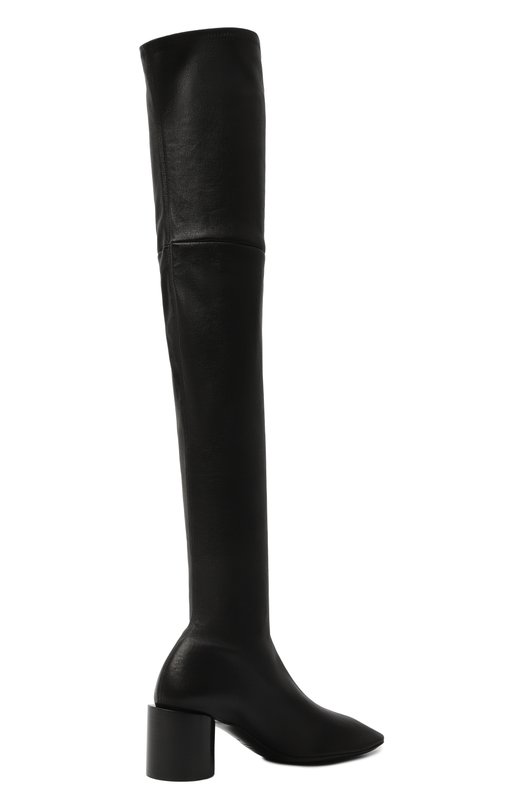 Кожаные ботфорты Jil Sander J16WW0065/P1758 Чёрный  J16WW0065/P1758 Фото 5