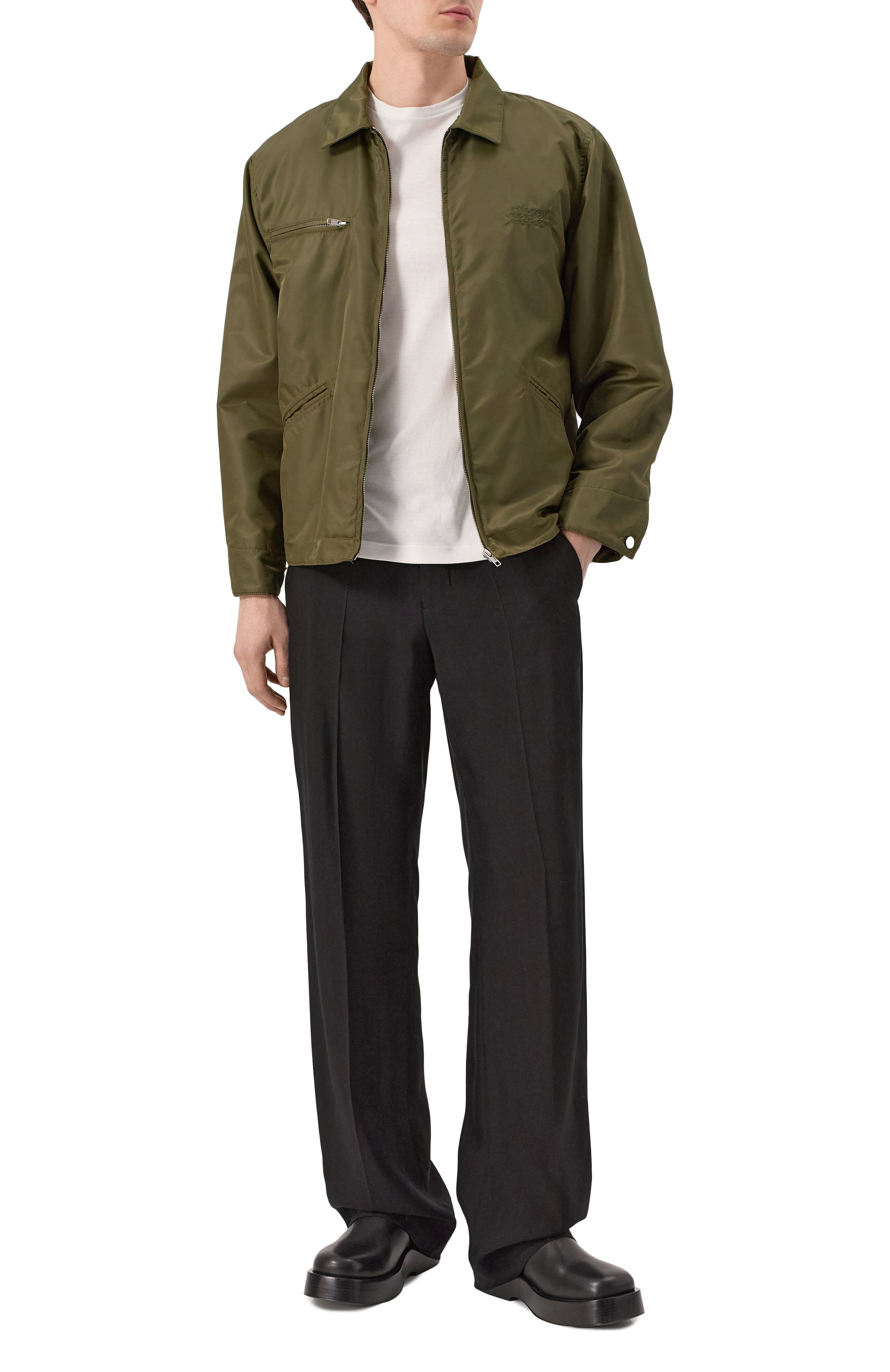 Брюки из вискозы ANN DEMEULEMEESTER черного цвета по цене 116500 руб., арт. B0012454/FA558, фото 2 Брюки из вискозы ANN DEMEULEMEESTER, арт. B0012454/FA558, фото 2