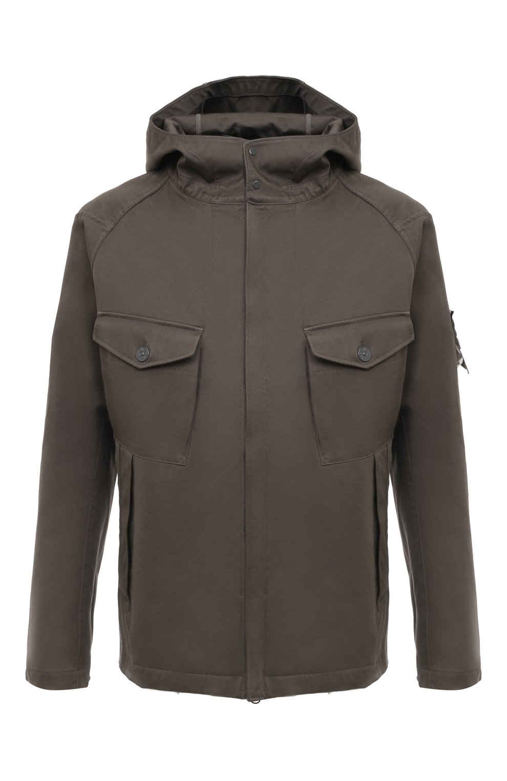 Шерстяная куртка STONE ISLAND серого цвета по цене 136500 руб., арт. 7315441F1, фото 1 Шерстяная куртка STONE ISLAND, арт. 7315441F1, фото 1