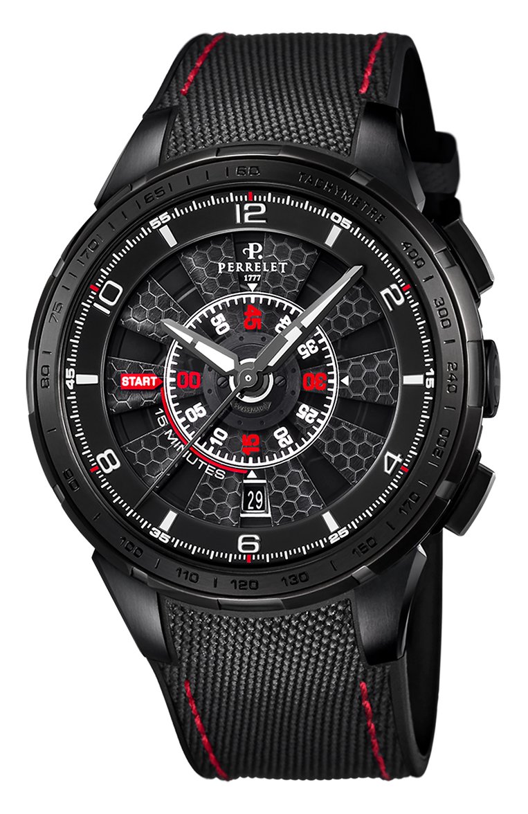 Мужские часы turbine chrono sport PERRELET бесцветного цвета, арт. A1079/3 | Фото 1 (Региональные ограничения белый список (Axapta Mercury): Не проставлено; Материал корпуса: Сталь; Нос: Не проставлено; Механизм: Автомат; Цвет циферблата: Чёрный; Ограничения доставки: m-style)