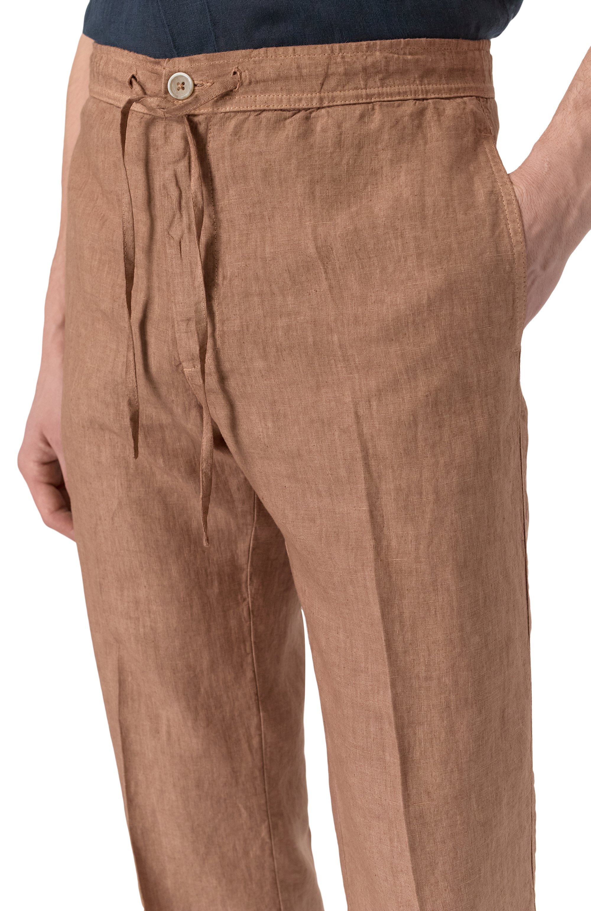 Льняные брюки 120% LINO, арт. 32ALIM29PT/0253/S00, фото 5