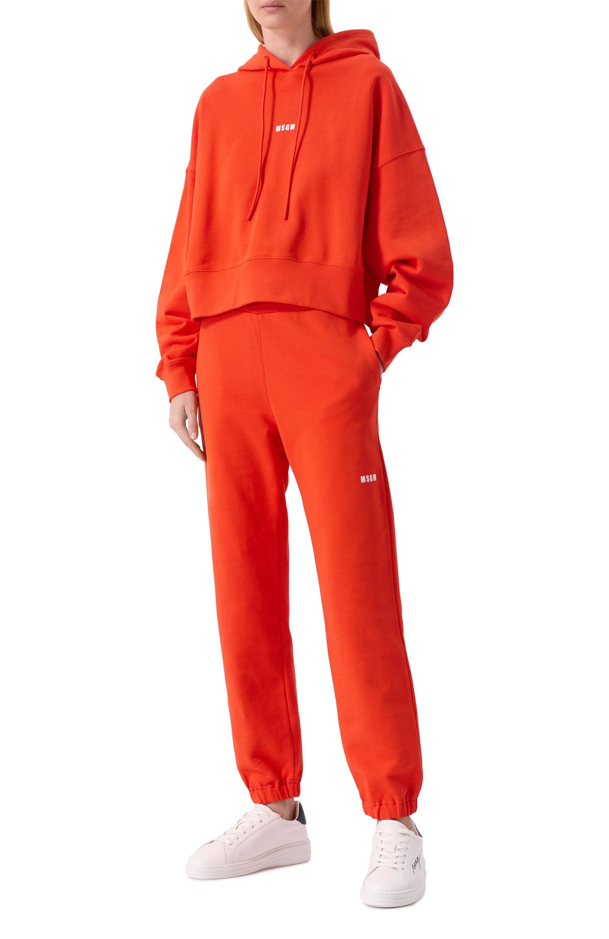 Хлопковое худи MSGM, арт. 3841MDM509/257000, фото 2