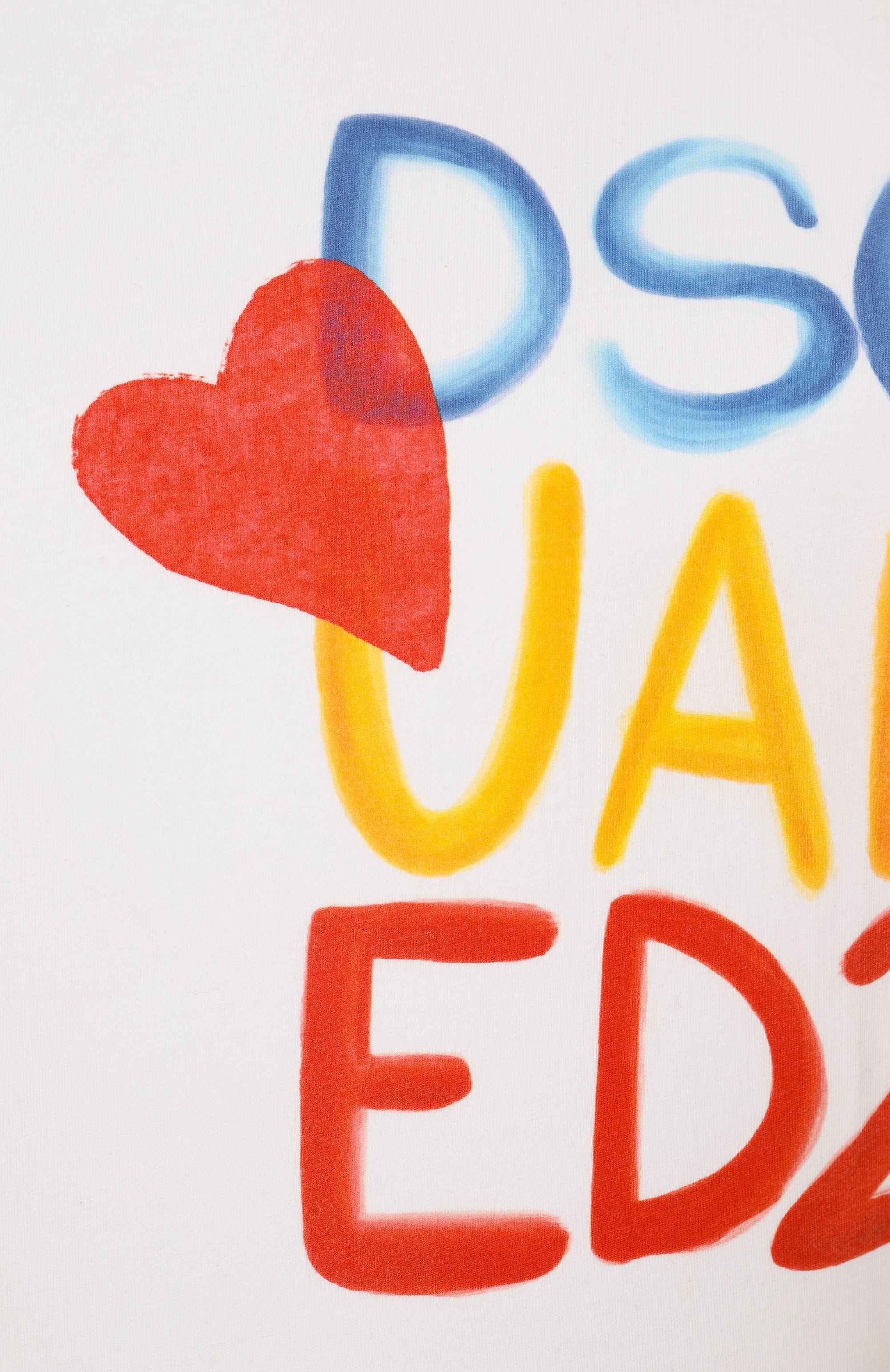 Хлопковая футболка DSQUARED2, арт. S73GC0294/D20020, фото 6