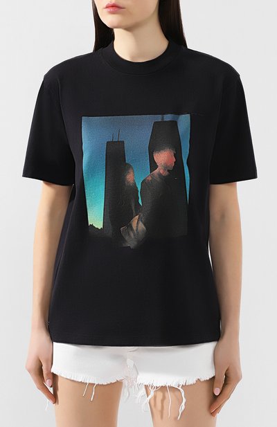 Хлопковая футболка OFF-WHITE, арт. 0WAA049S19D960811088, фото 3