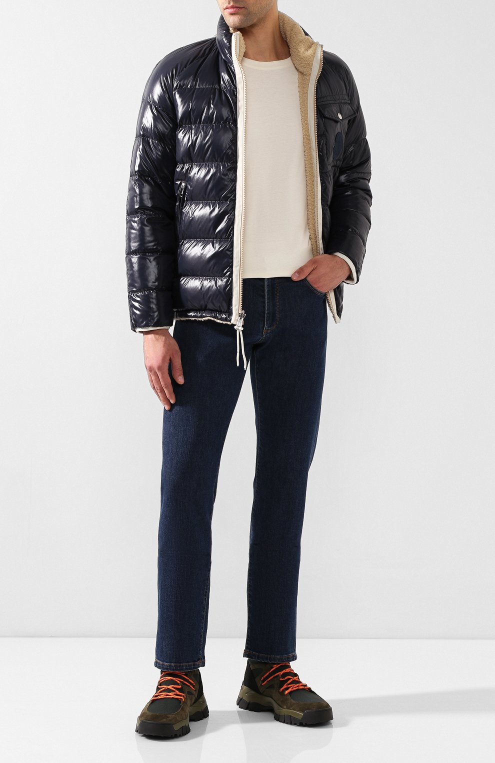 Комбинированные ботинки TOD’S, арт. XXM81B0BX70M7Q, фото 2