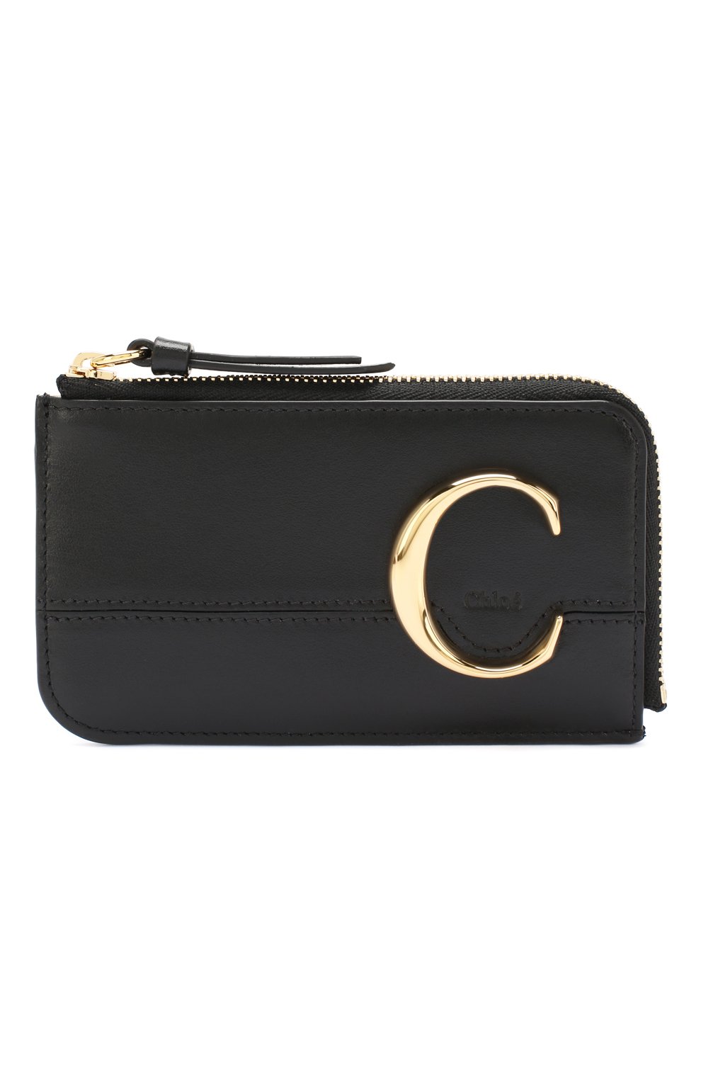 Кожаный футляр для кредитных карт CHLOÉ, арт. CHC19UP059A37, фото 1