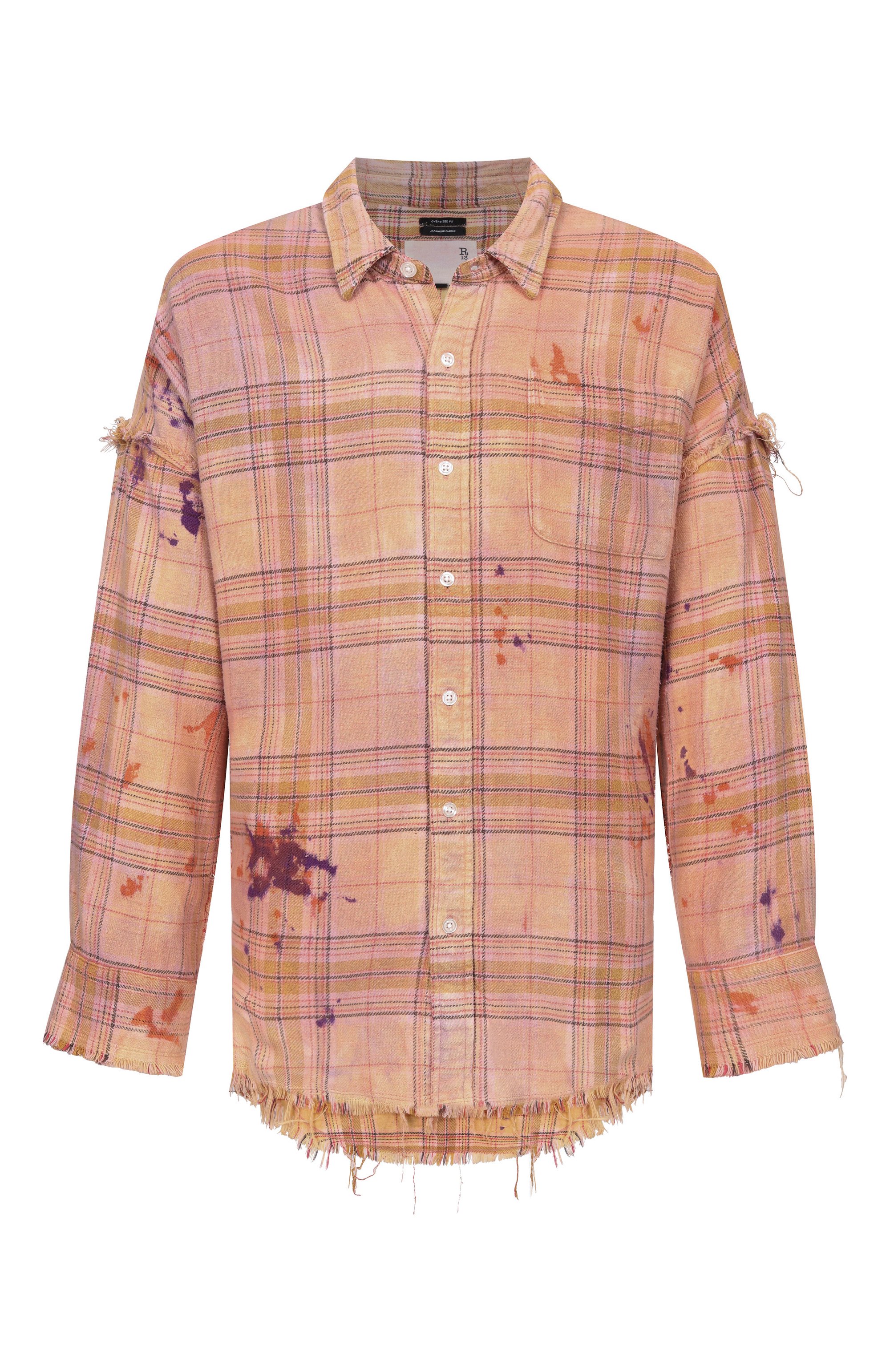 Хлопковая рубашка R13, арт. R13WR075-R654B, фото 1