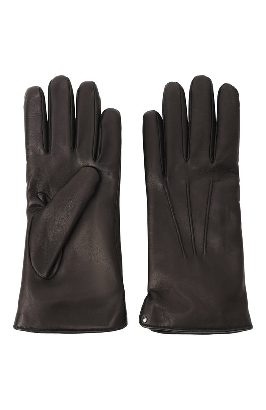 Кожаные перчатки Canali GUA01/ZA00036 Чёрный  GUA01/ZA00036 Фото 2
