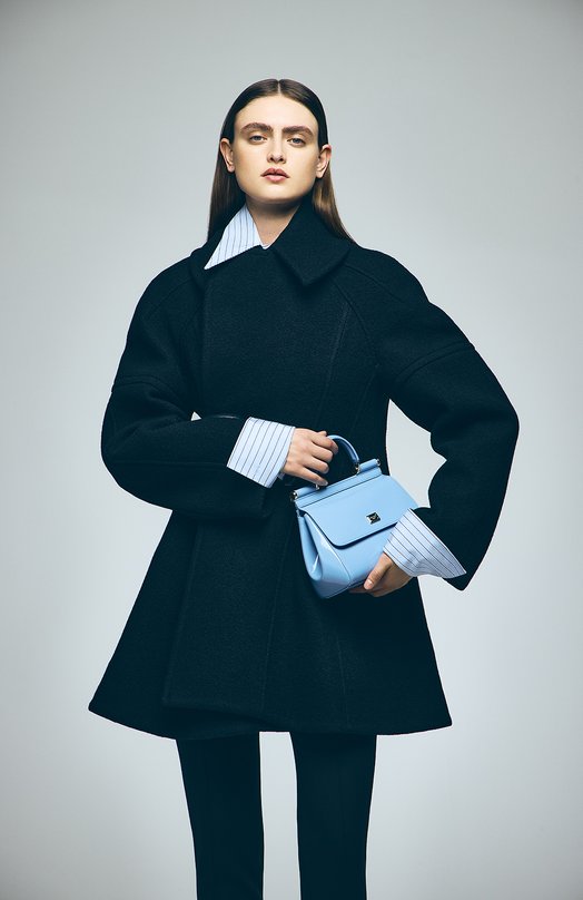 Хлопковая рубашка Maison Margiela S50DT0045/S54946 Голубой  S50DT0045/S54946 Фото 6