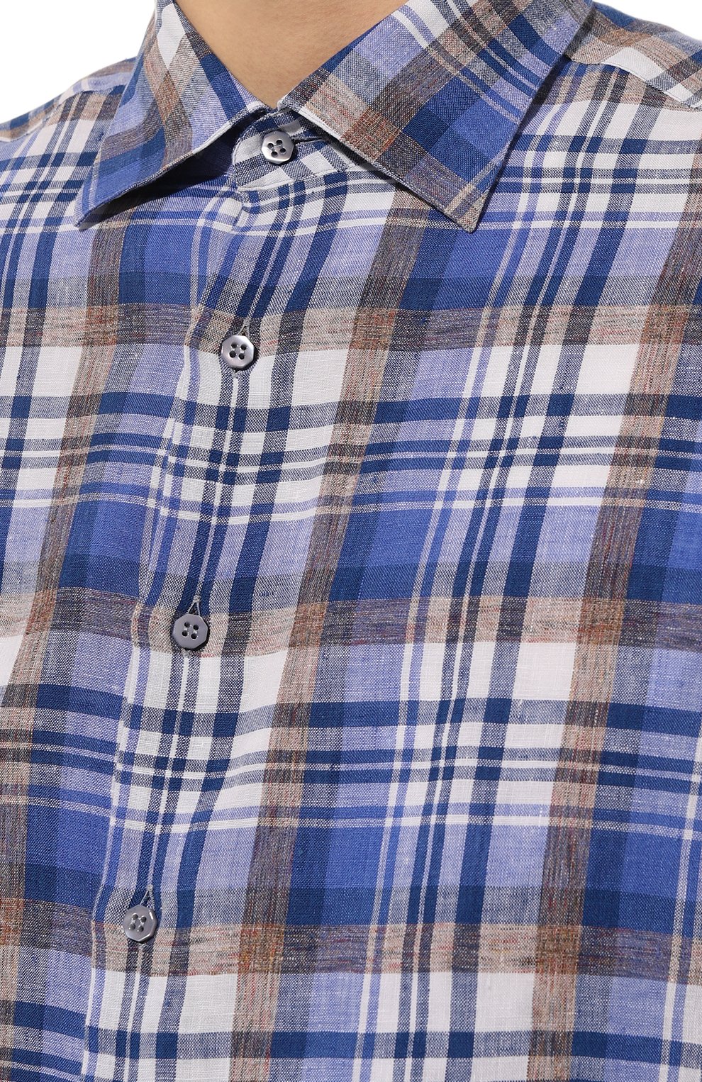 Льняная рубашка STEFANO RICCI, арт. MC003685/LX2515, фото 5