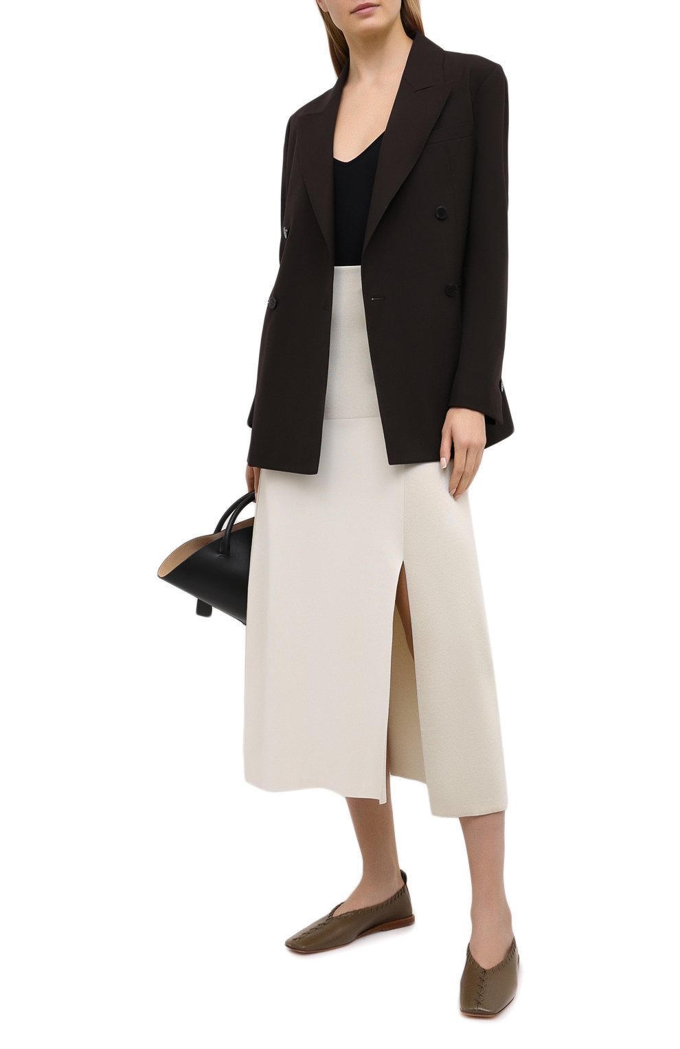 Боди JIL SANDER черного цвета по цене 25600 руб., арт. JSPS705043-WS477108, фото 2 Боди JIL SANDER, арт. JSPS705043-WS477108, фото 2