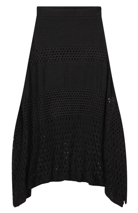 

Юбка из вискозы и шелка Proenza Schouler, Чёрный