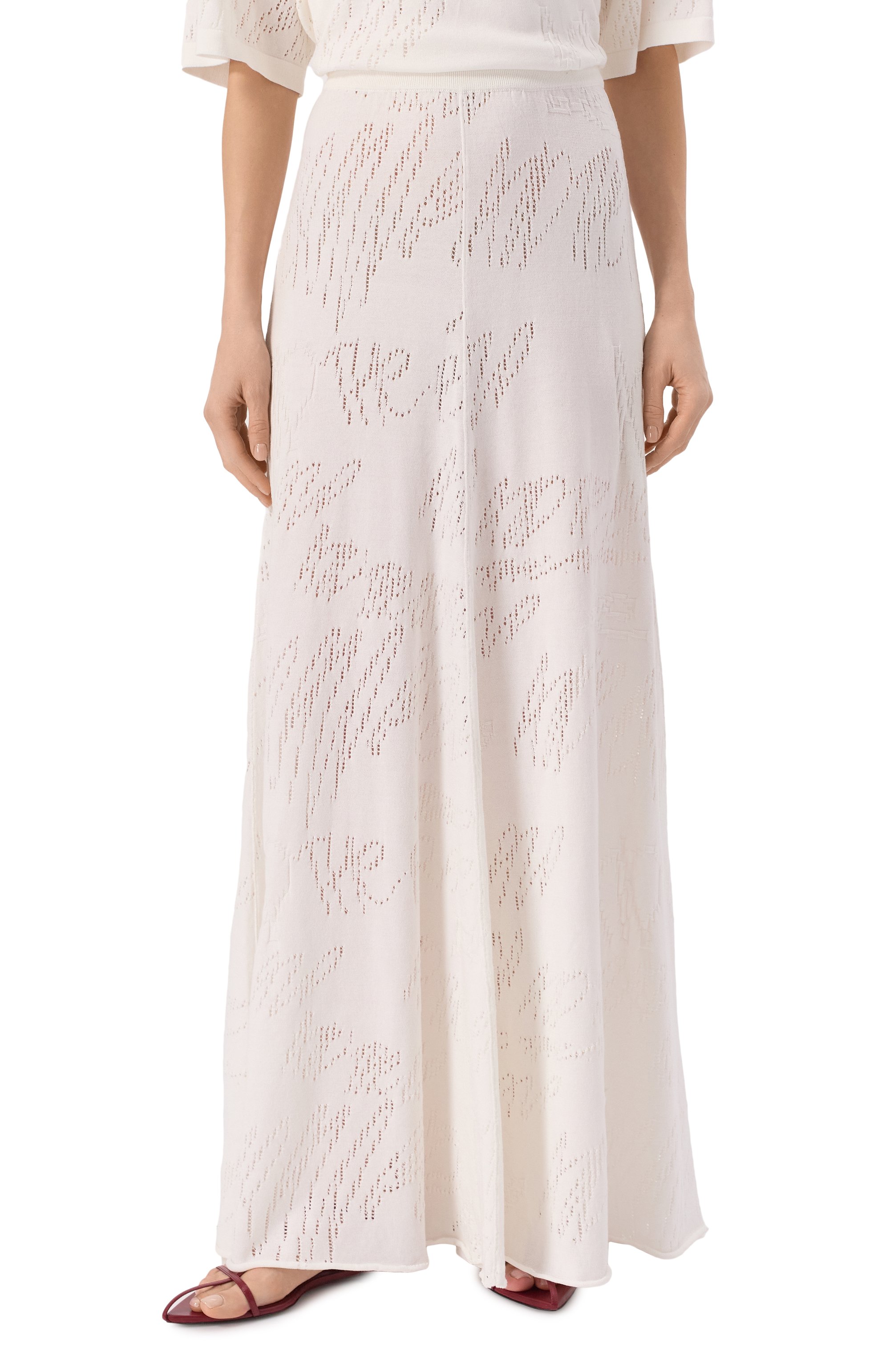 Хлопковая юбка AND THE BRAND, арт. S25-SK038-1204-101, фото 3