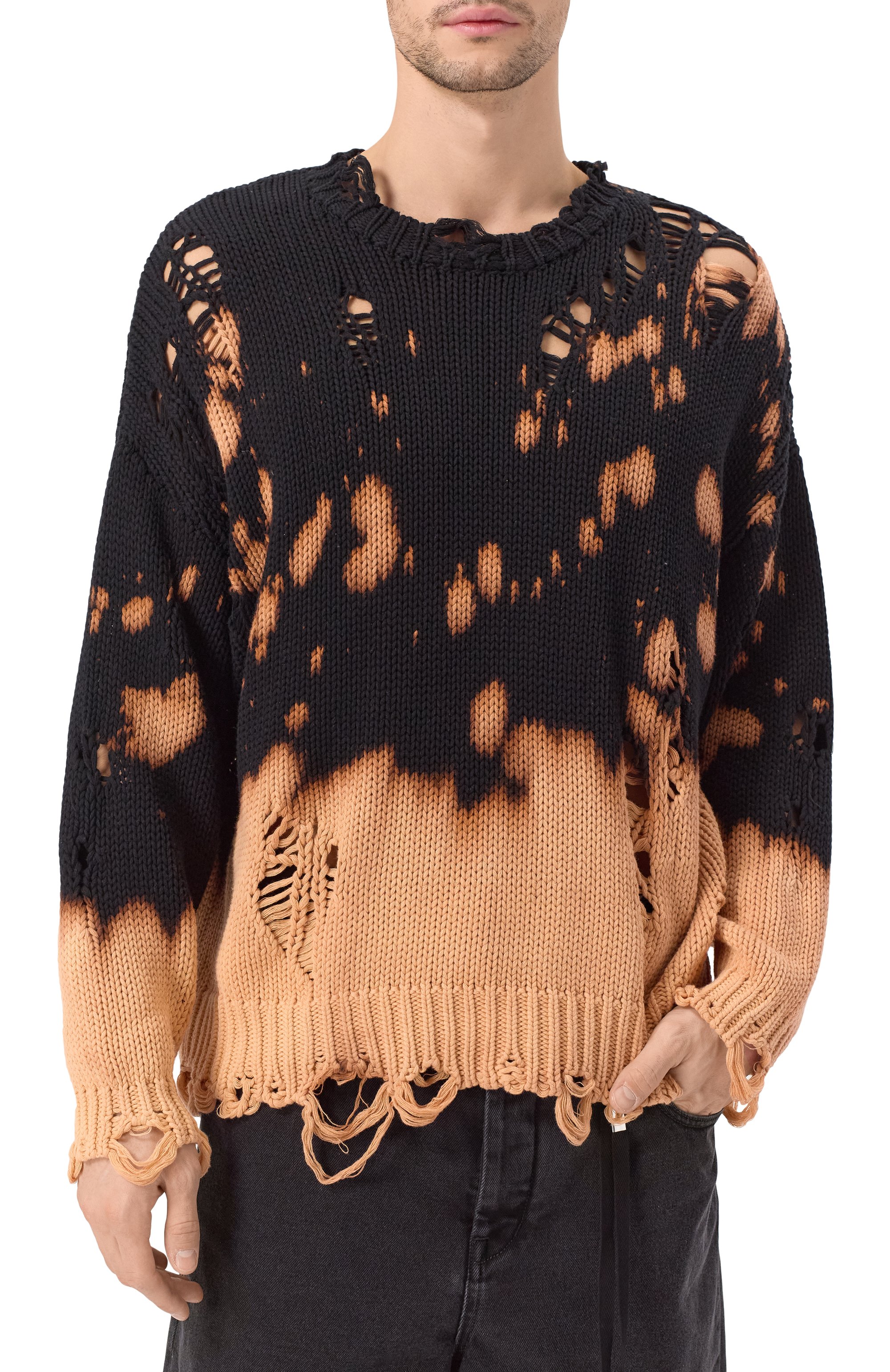 Хлопковый свитер R13, арт. R13MY197-Y181B, фото 3