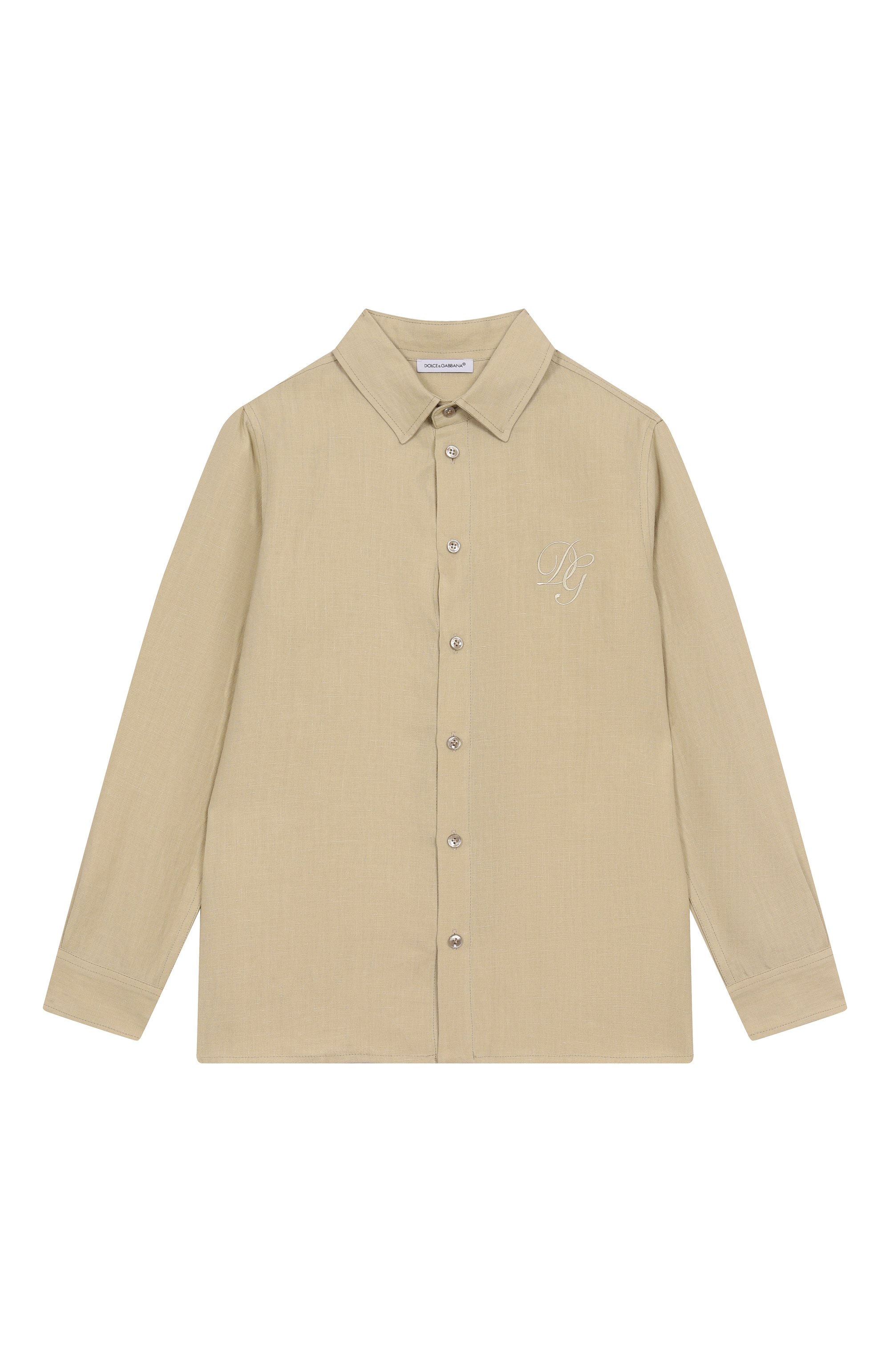 Льняная рубашка DOLCE & GABBANA, арт. L42S70/FU4LH/8-14, фото 1