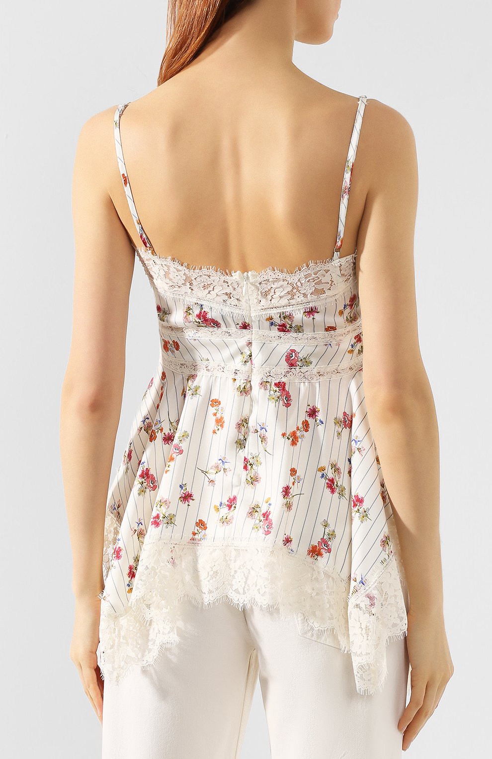 Топ с кружевной отделкой ERMANNO ERMANNO SCERVINO, арт. 44 T T003 FGE, фото 4