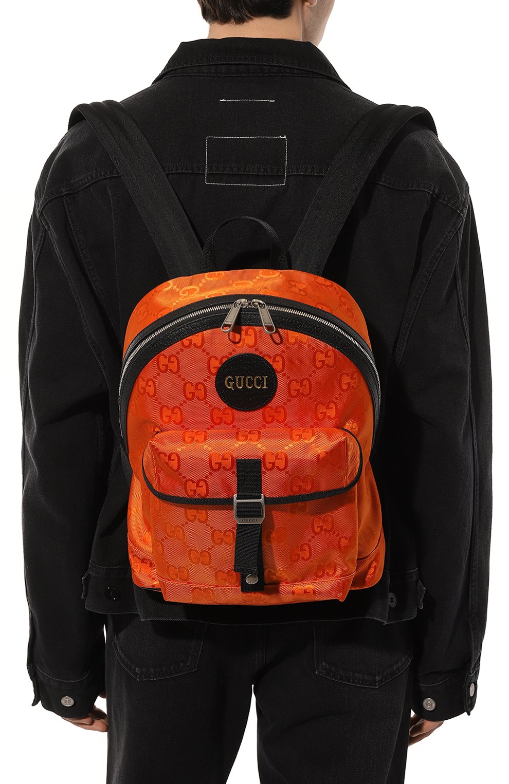 Текстильный рюкзак off the grid GUCCI разноцветного цвета по цене 194400 руб., арт. 644992 H9HON, фото 2 Текстильный рюкзак off the grid GUCCI, арт. 644992 H9HON, фото 2