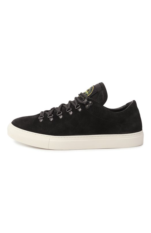 Замшевые кеды Stone Island K1SFWS10020-S0172 Чёрный  K1SFWS10020-S0172 Фото 4