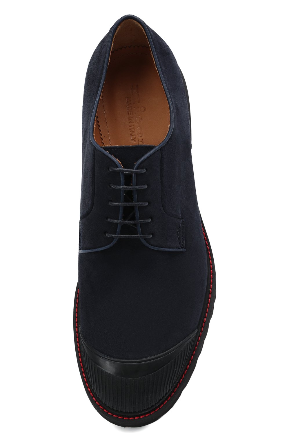 Замшевые дерби KITON, арт. USSR0BEN00689, фото 5