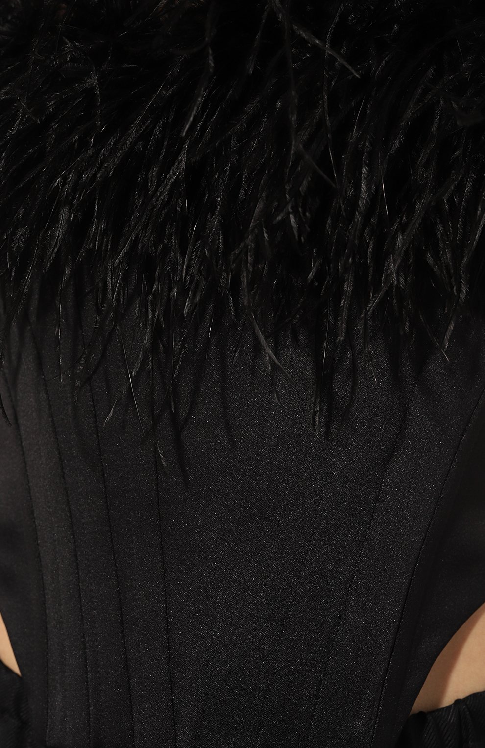 Корсет с отделкой перьями ALINE, арт. AL080605, фото 5