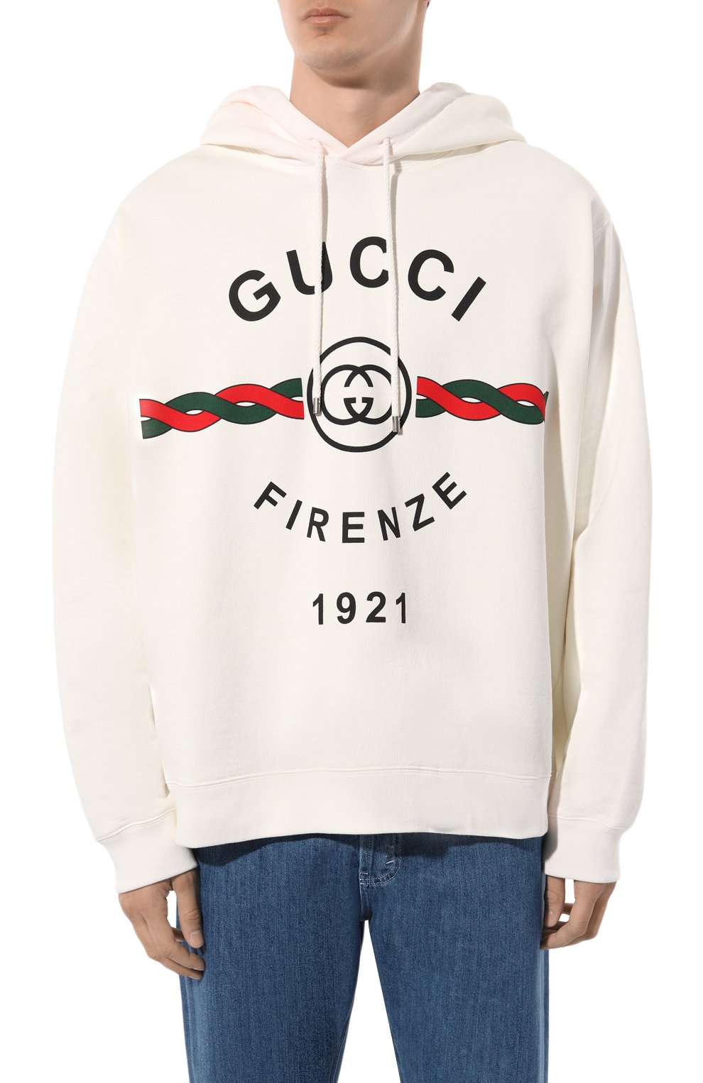 Хлопковое худи GUCCI, арт. 646953/XJD70, фото 3