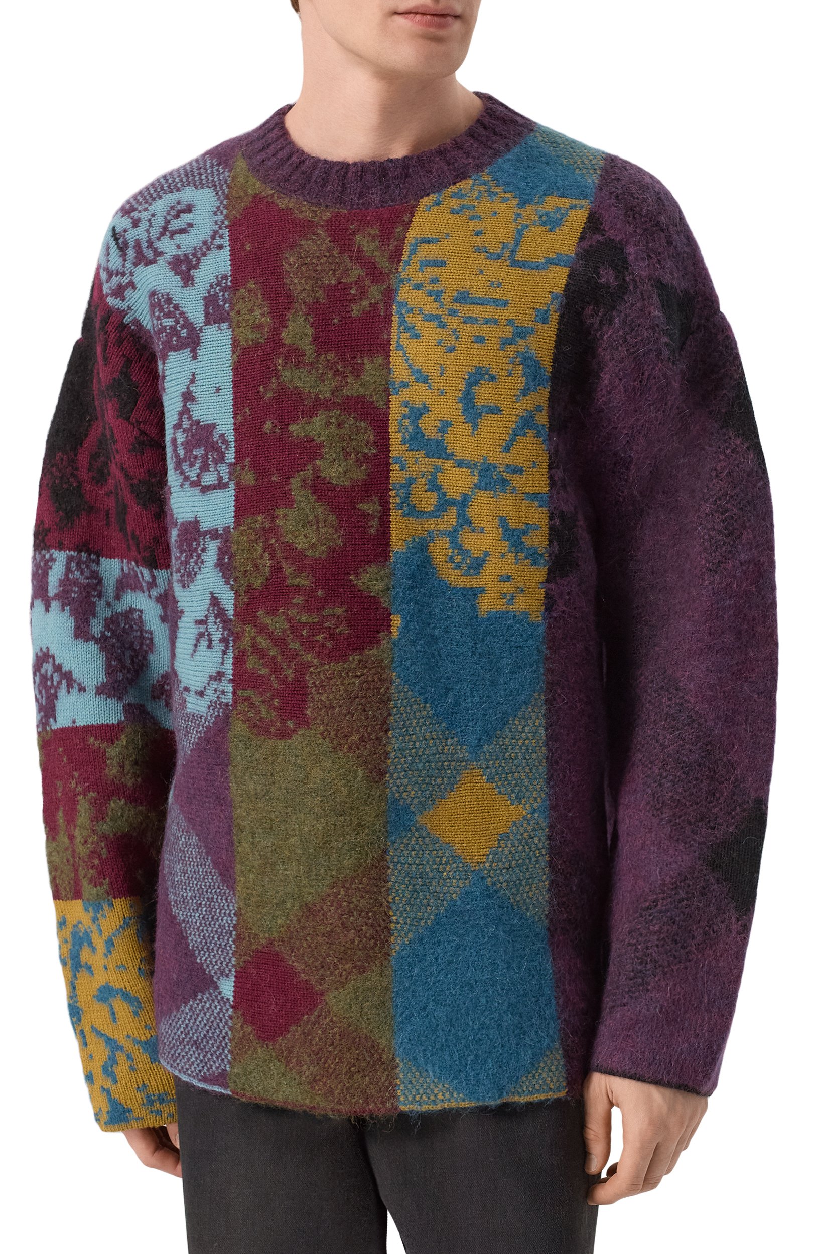 Шерстяной свитер DRIES VAN NOTEN, арт. 021233/4740, фото 3