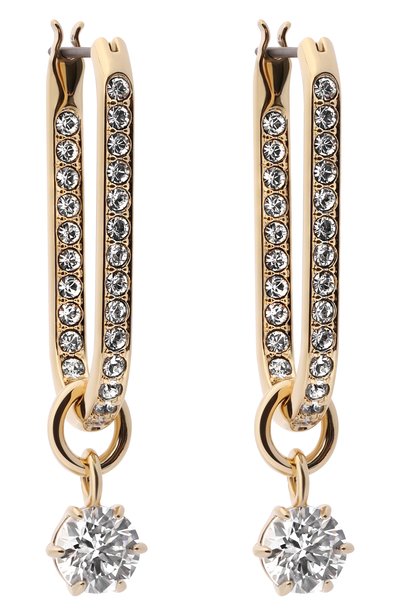 Серьги constella SWAROVSKI золотого цвета по цене 19850 руб., арт. 5728587, фото 3 Серьги constella SWAROVSKI, арт. 5728587, фото 3