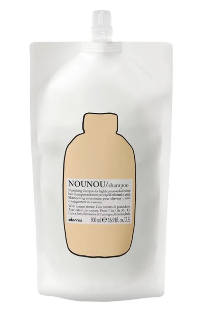 Женский рефил шампуня для питания поврежденных и ломких волос nounou (500ml) DAVINES, арт. 75656