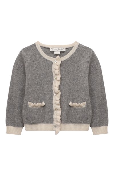 Кашемировый кардиган OSCAR ET VALENTINE, арт. CAR07S, фото 1