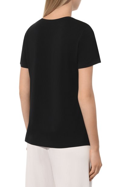 Футболка FURSTENBERG черного цвета по цене 20180 руб., арт. 51306133, фото 4 Футболка FURSTENBERG, арт. 51306133, фото 4