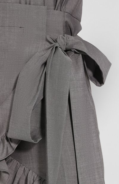 Шерстяное платье ISABEL MARANT ETOILE серого цвета по цене 57850 руб., арт. R01330-19P010E/NELICIA, фото 5 Шерстяное платье ISABEL MARANT ETOILE, арт. R01330-19P010E/NELICIA, фото 5