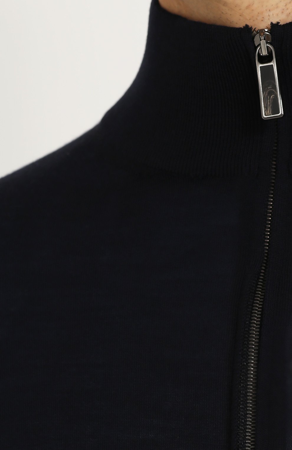 Шерстяной кардиган на молнии ZEGNA, арт. UNM00/157, фото 5