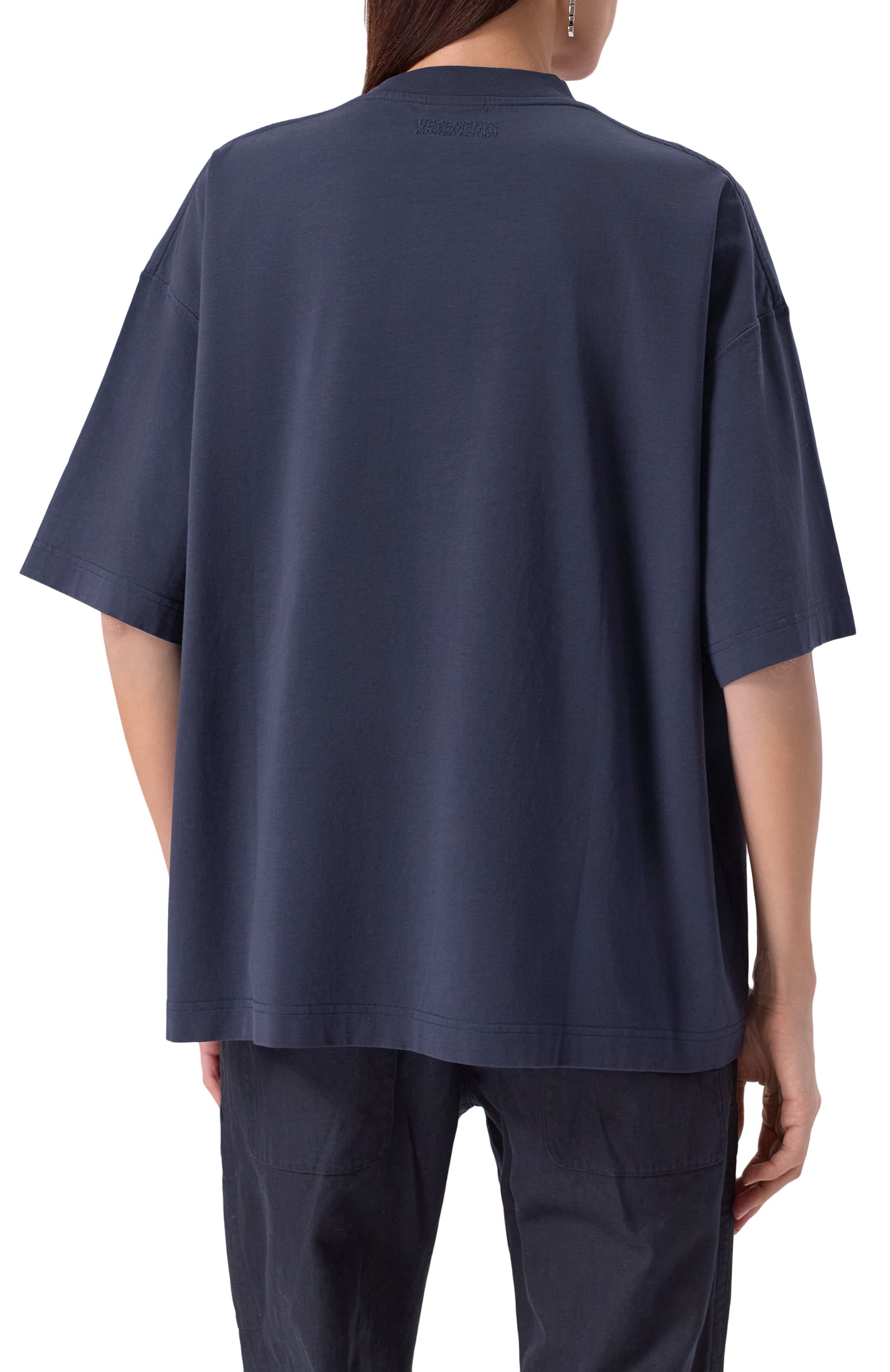 Хлопковая футболка VETEMENTS, арт. UA66TR715N, фото 8