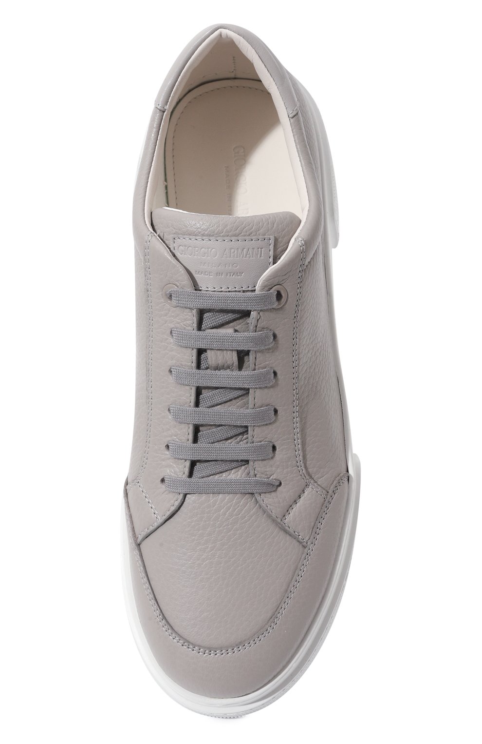 Кожаные кеды GIORGIO ARMANI, арт. X2X177/XN914, фото 6