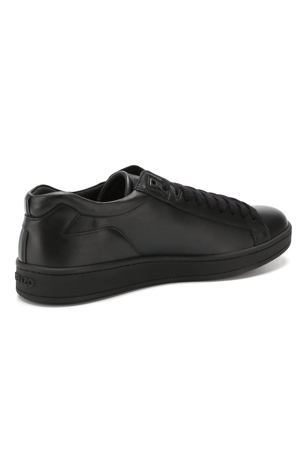 Кожаные кеды KENZO черного цвета по цене 28950 руб., арт. F865SN127L50, фото 4 Кожаные кеды KENZO, арт. F865SN127L50, фото 4