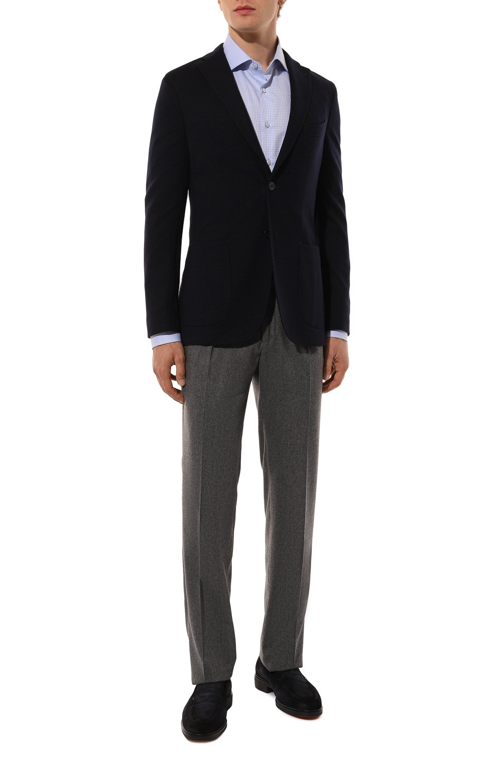 Шерстяные брюки KITON, арт. UPN01K0123E02, фото 2