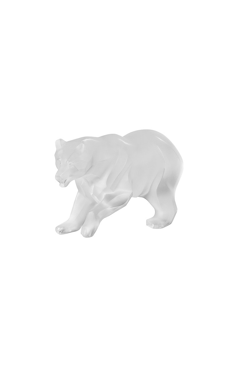 Фигурка bear LALIQUE прозрачного цвета, арт. 10641100 | Фото 1 (Региональные ограничения белый список (Axapta Mercury): Не проставлено; Нос: Не проставлено; Ограничения доставки: fragile-2)