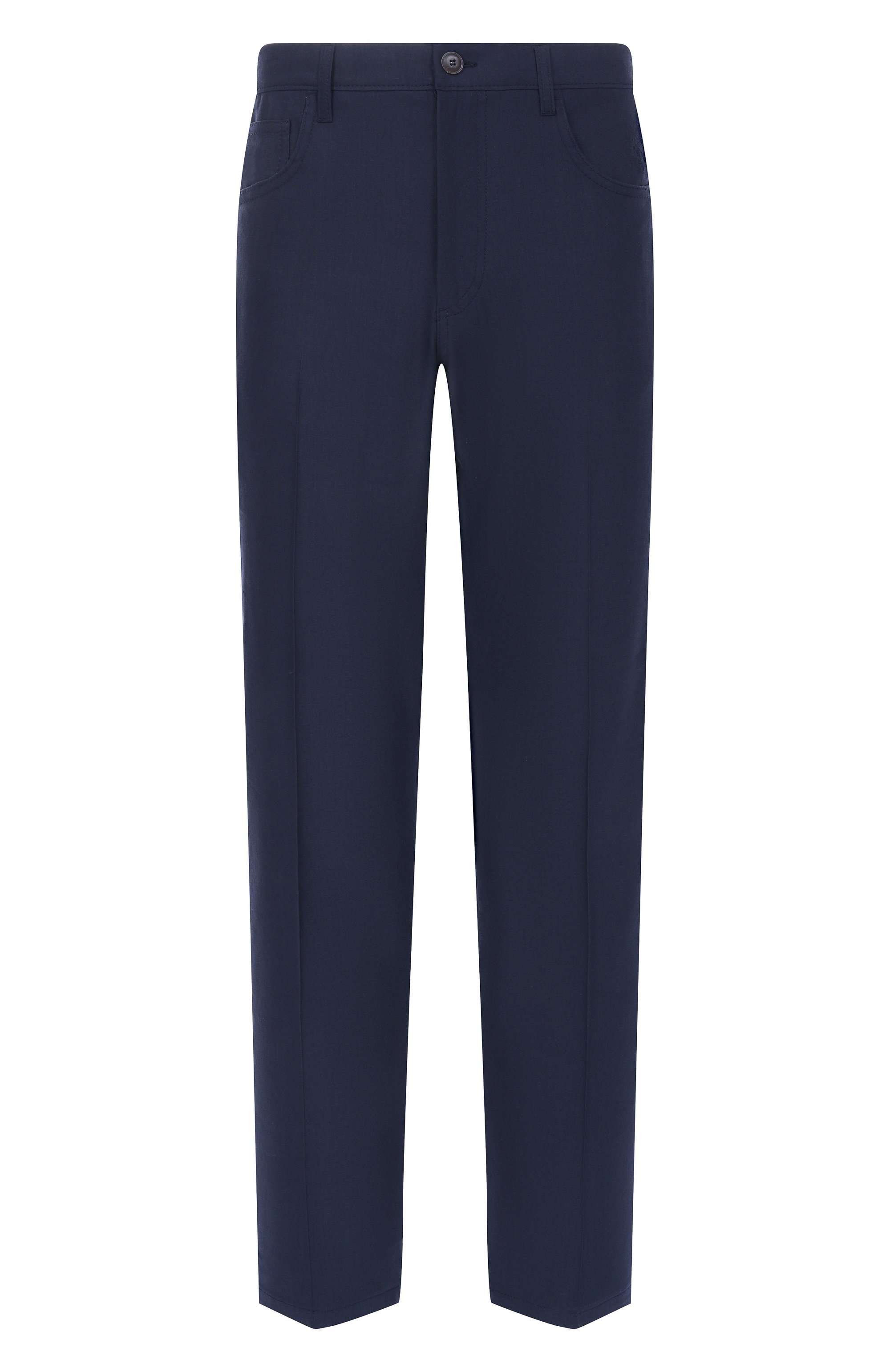 Брюки изо льна и шерсти CANALI, арт. U7052/AE02571, фото 1